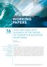 EDUCATION RESEARCH AND FORESIGHT WORKING PAPERS