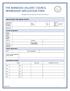 THE BARBADOS VALUERS COUNCIL MEMBERSHIP APPLICATION FORM