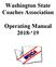 Washington State Coaches Association. Operating Manual