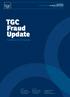 TGC Fraud Update. The Newsletter of the TGC Fraud Team. EDITOR: James Henry ASSOCIATE EDITORS: Tim Sharpe, Marcus Grant Issue VIII July 2018