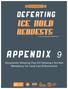 APPENDIX 9 DEFEATING. Documents Showing That ICE Detainers Are Not Mandatory for Local Law Enforcement. ( a.k.a. Immigration Detainers )
