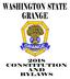 CONSTITUTION OF THE WASHINGTON STATE GRANGE CONTENTS