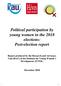 Political participation by young women in the 2018 elections: Post-election report