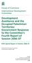 Development Assistance and the Occupied Palestinian Territories: Government Response to the Committee's Fourth Report of Session