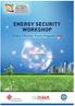 ENERGY SECURITY WORKSHOP Turkey's Nuclear Power Programme 2030