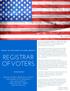 Contact. Connect. Registrar of Voters. Registrar of Voters Shannon Bushey