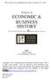 Essays in ECONOMIC & BUSINESS HISTORY