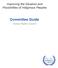 Improving the Situation and Possibilities of Indiginous Peoples. Committee Guide. Human Rights Council