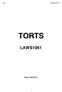 Torts Rose Vassel 2012 TORTS LAWS1061. Rose VASSEL
