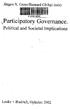 participatory Governance.