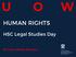 HUMAN RIGHTS. HSC Legal Studies Day. Dr Luis Gómez Romero