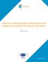 Coherence of human rights policymaking in EU institutions and other EU agencies and bodies