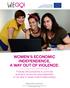 WOMEN S ECONOMIC INDEPENDENCE, A WAY OUT OF VIOLENCE: