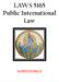 LAWS 5165 Public International Law