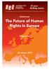 The Future of Human Rights in Europe