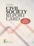 CIVIL SOCIETY REPORT CARD
