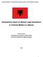 Assessment report on Mutual Legal Assistance in Criminal Matters in Albania