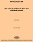 Working Paper 368. The Anomaly of Women s Work and Education in India