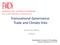 Transnational Governance: Trade and Climate links