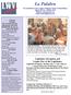 La Palabra. The newsletter of the League of Women Voters of New Mexico Volume 60, No. 3 Winter 2013 Website: