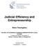 Judicial Efficiency and Entrepreneurship