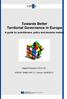 Towards Better Territorial Governance in Europe