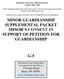 MINOR GUARDIANSHIP SUPPLEMENTAL PACKET MINOR S CONSENT IN SUPPORT OF PETITION FOR GUARDIANSHIP