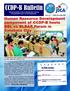 CCDP-B Bulletin Official Newsletter of the Comprehensive Capacity Development Project for the Bangsamoro