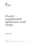 Church supplemental agreement: multi model