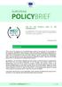 POLICYBRIEF EUROPEAN. - EUROPEANPOLICYBRIEF - P a g e 1 THE EU AND POLITICAL IDEAS IN THE MEDITERRANEAN INTRODUCTION