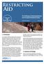 Aid. Restricting. 1. Introduction. 2. Summary of Findings. The Challenges of Delivering Assistance in the Occupied Palestinian Territory