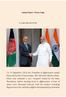 Ashraf Ghani s Visit to India. By: Praagya Singh, BAGA 2016 JSIA