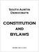 South Austin Democrats. CONSTITUTION and BYLAWS
