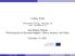 Cristina Tealdi. Jean Monnet Module The Economics of European Regions: Theory, Empirics, and Policy. December 13, 2017