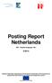 Posting Report Netherlands