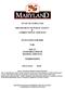 STATE OF MARYLAND DEPARTMENT OF PUBLIC SAFETY & CORRECTIONAL SERVICES INVITATION FOR BIDS FOR MPCTC JANITORIAL/HOUSE KEEPING SERVICES MDQ