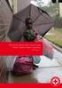 The South African Red Cross Society Urban Violence Relief Operation 2008 Report