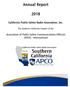 Annual Report. California Public-Safety Radio Association, Inc. Association of Public-Safety Communications Officials (APCO) - International