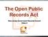 The Open Public Records Act. New Jersey Government Records Council Video 3