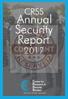 CRSS Annual Security Report Author: Muhammad Nafees Editor: Zeeshan Salahuddin
