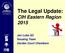 The Legal Update: CIH Eastern Region Jan Luba QC Housing Team Garden Court Chambers