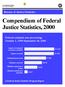 Compendium of Federal Justice Statistics, 2000
