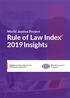 Rule of Law Index 2019 Insights