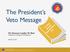 The President s Veto Message