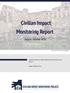 Civilian Impact Monitoring Report