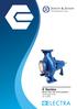 E Series Back Pull Out End Scution. Centrifugal Pump DIN 24255