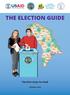 THE ELECTION GUIDE. Version easy to read