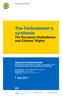 The Ombudsman's synthesis The European Ombudsman and Citizens' Rights