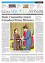 State Counsellor meets Canadian Prime Minister
