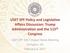 USET SPF Policy and Legislative Affairs Discussion: Trump Administration and the 115 th Congress